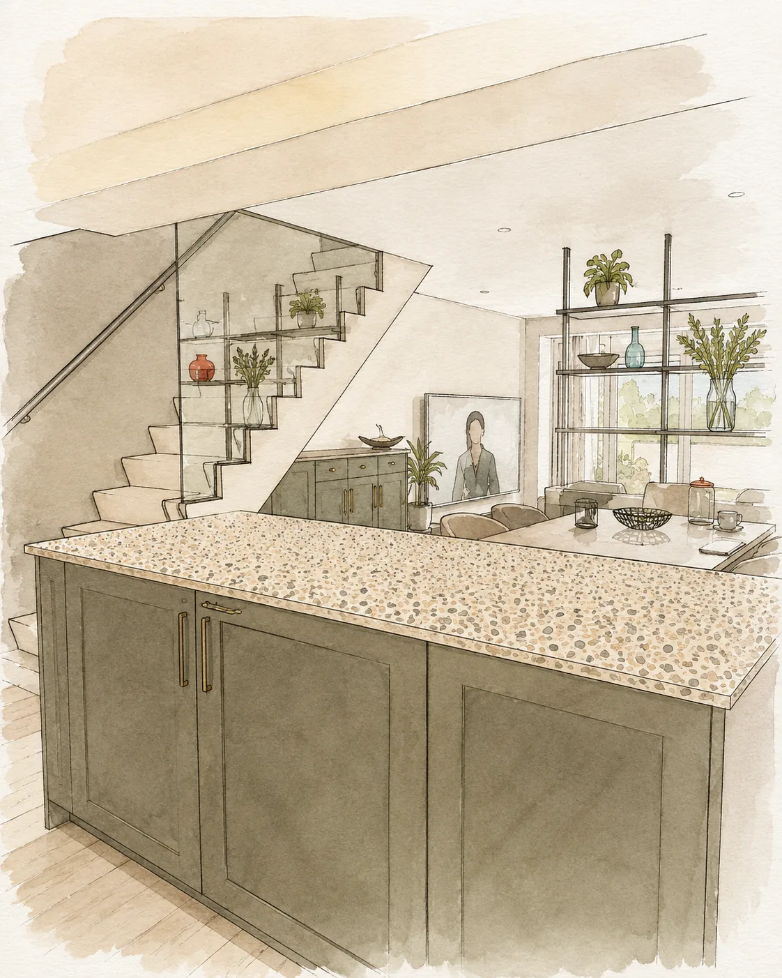 Oaklands interior concept render